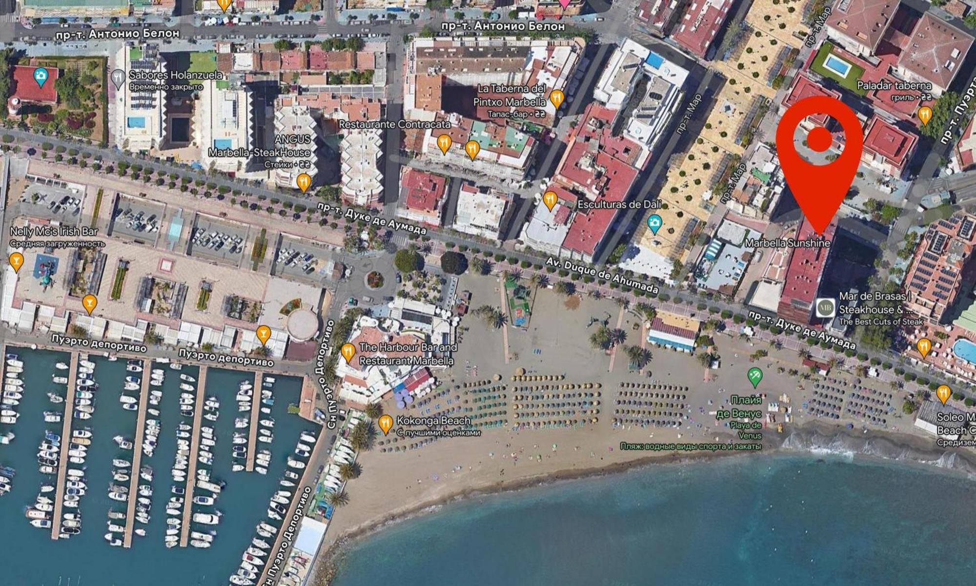 Beachfront 1Br Apartment In Center Of Marbella! Exterior foto